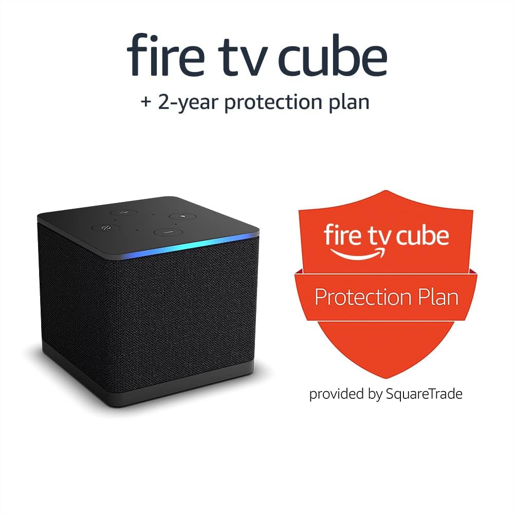 Amazon Official: Fire TV Cube with 2-Year Protection Plan